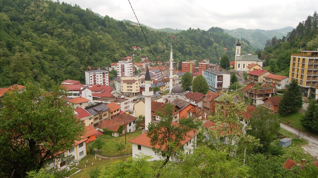 De enclave Srebrenica werd beschermd door Dutchbat uit Assen. (Rechten: archief RTV Drenthe)
