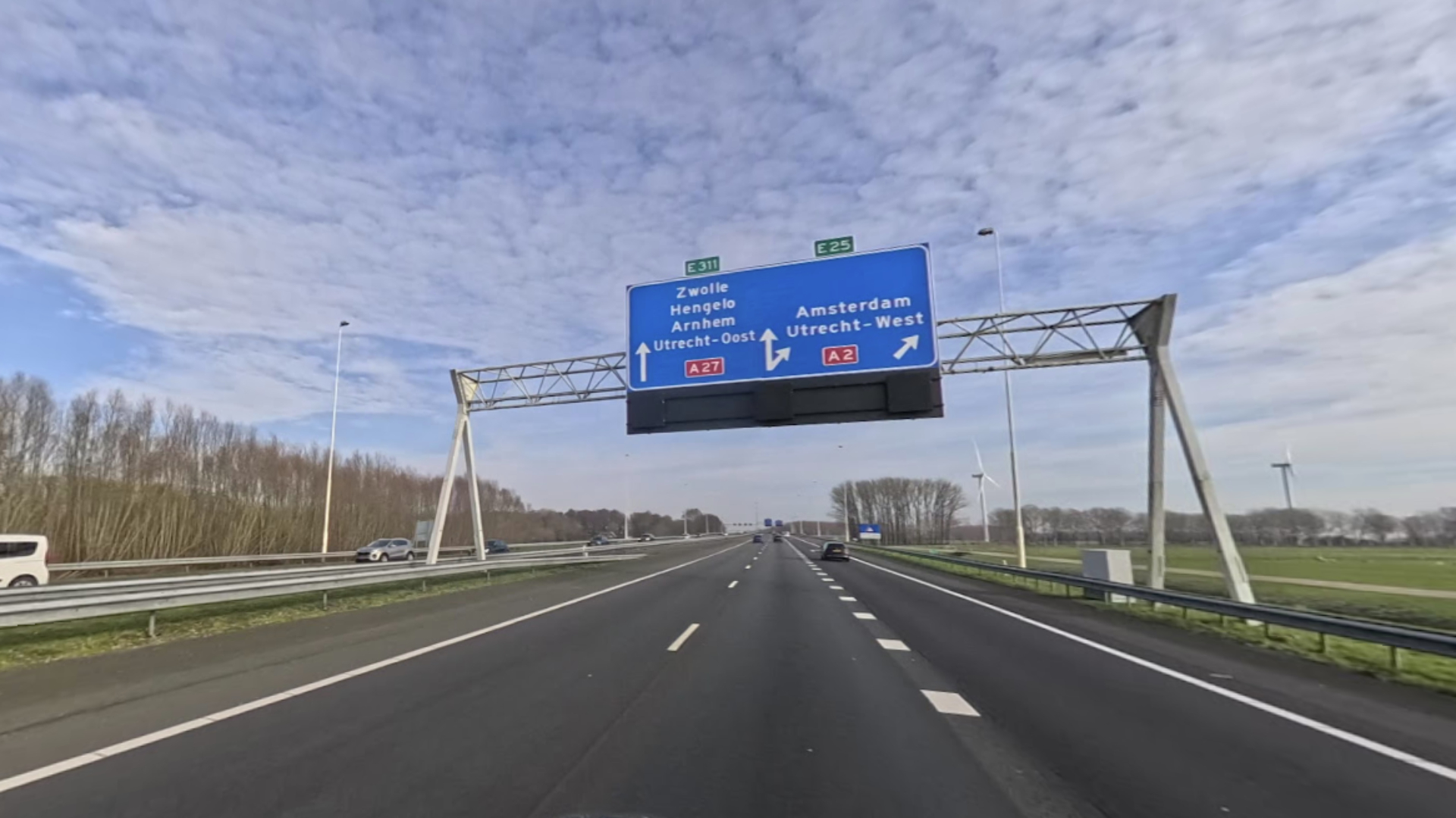 De A27 van Gorinchem naar Utrecht gaat maandagochtend voor vier weken dicht.