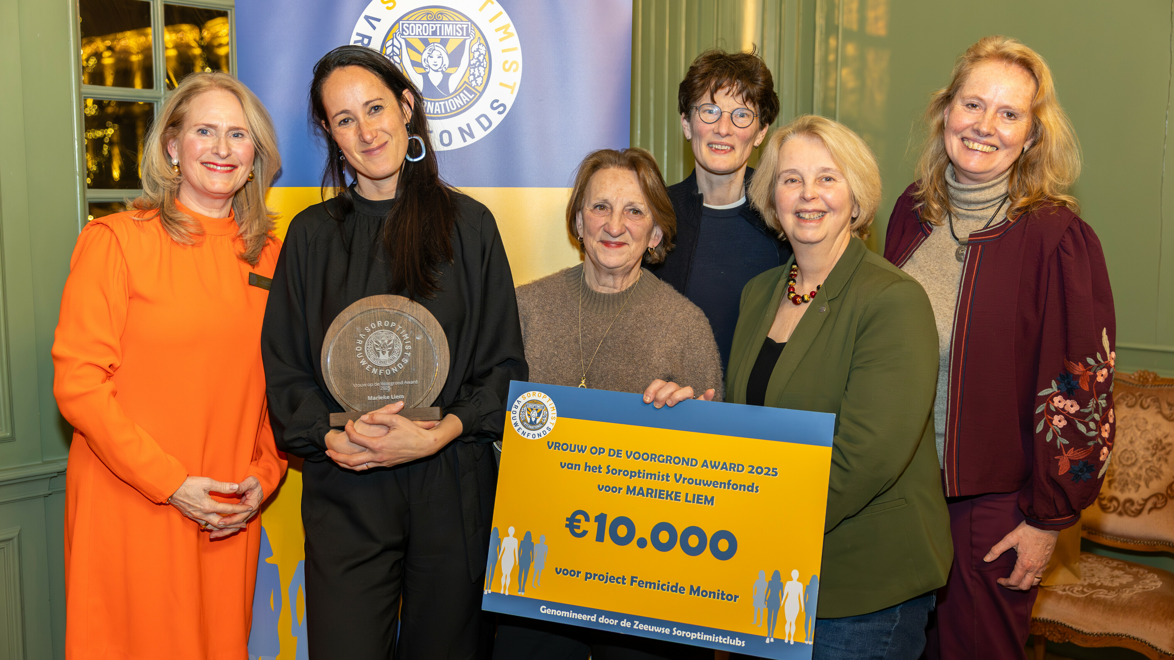 Vrouw op de voorgrond award voor Marieke Liem met onderzoek naar femicide