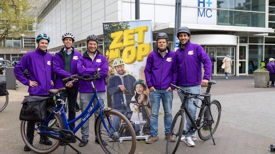 Fietshelmcampagne ZET M OP: Elk jaar weer hersenletsel door fietsongevallen. Fietshelmcampagne ZET M OP: Elk jaar weer hersenletsel door fietsongevallen.