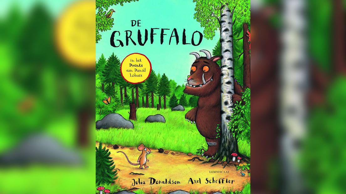 De Gruffalo is door Lohues in het Drents vertaald (Rechten: Lemniscaat)