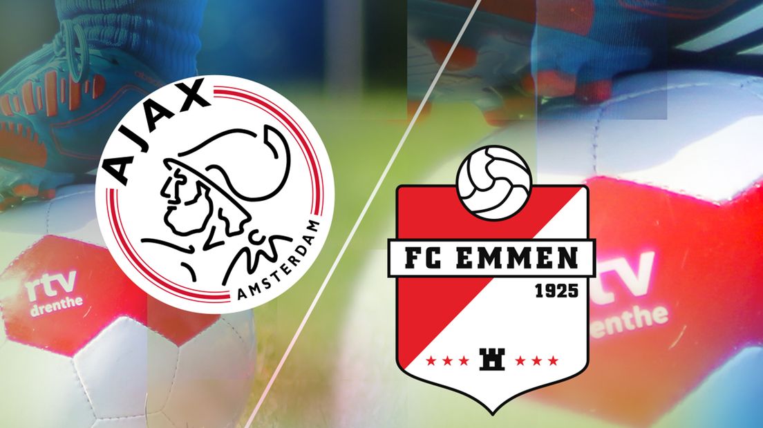 Volg Ajax - FC Emmen van minuut tot minuut