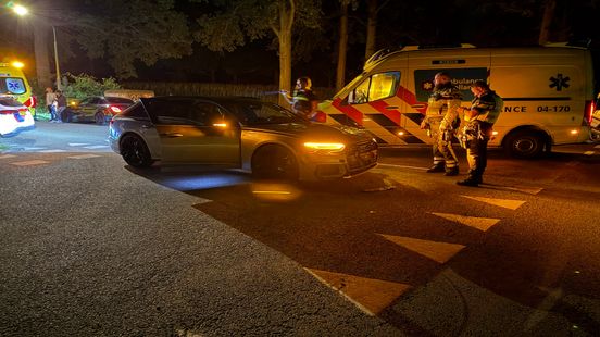 Aanrijding in Schalkhaar, twee gewonden. Aanrijding in Schalkhaar, twee gewonden.