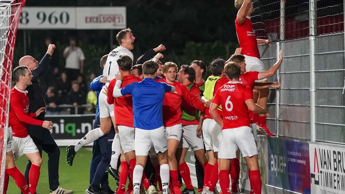 Genemuiden naar KNVB Beker na zege in burenruzie, miraculeuze ontsnapping Excelsior'31