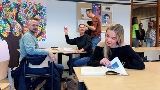 Ouders terug in de schoolbank voor het goede doel
