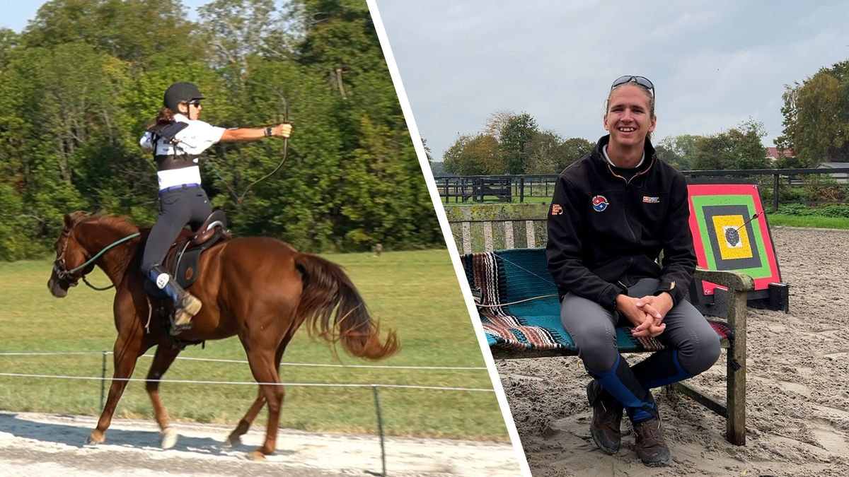 Siem uit Leusden is wereldkampioen boogschieten te paard