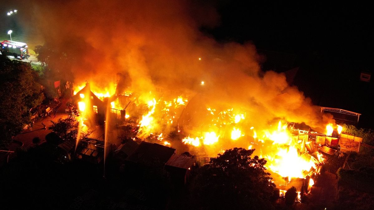 Honden konden niet uit brandend huis Melderslo gered worden