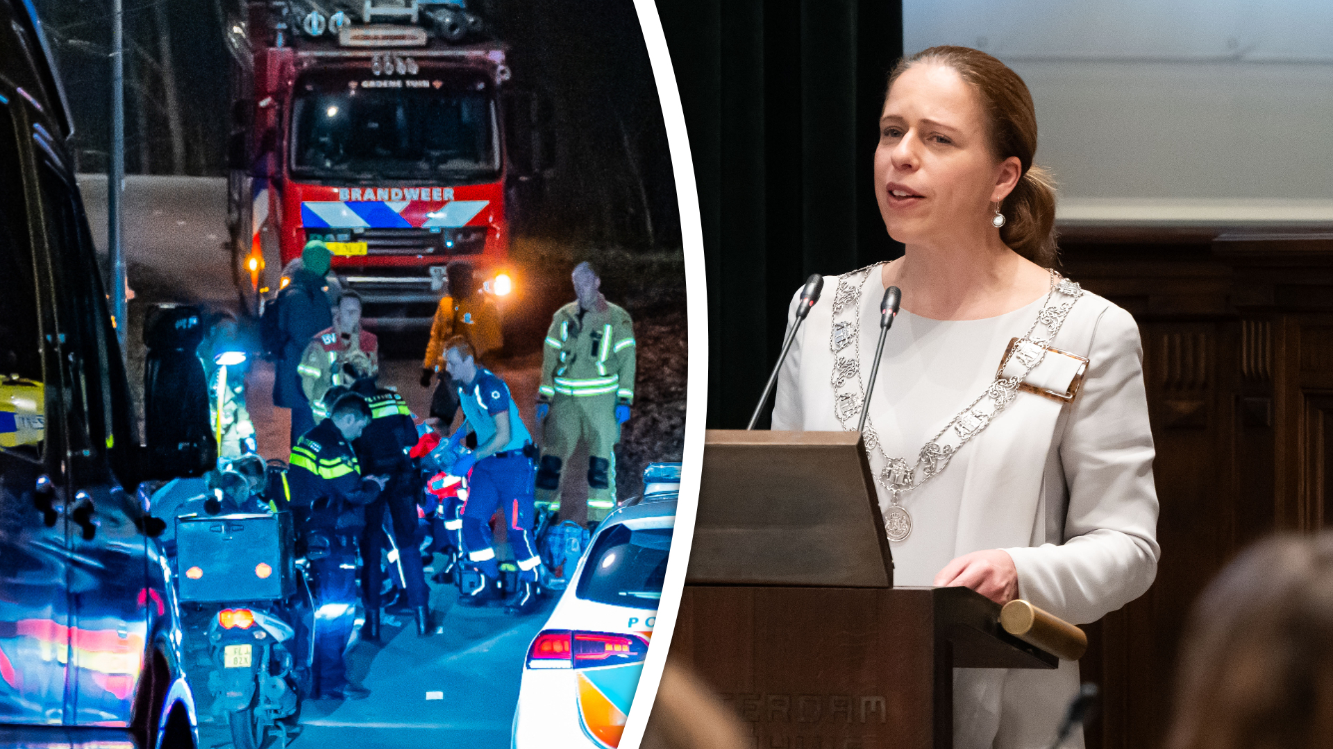 De drie moorden in IJsselmonde, zoals links aan het Roelantpad, hebben veel impact gehad op Carola Schouten.