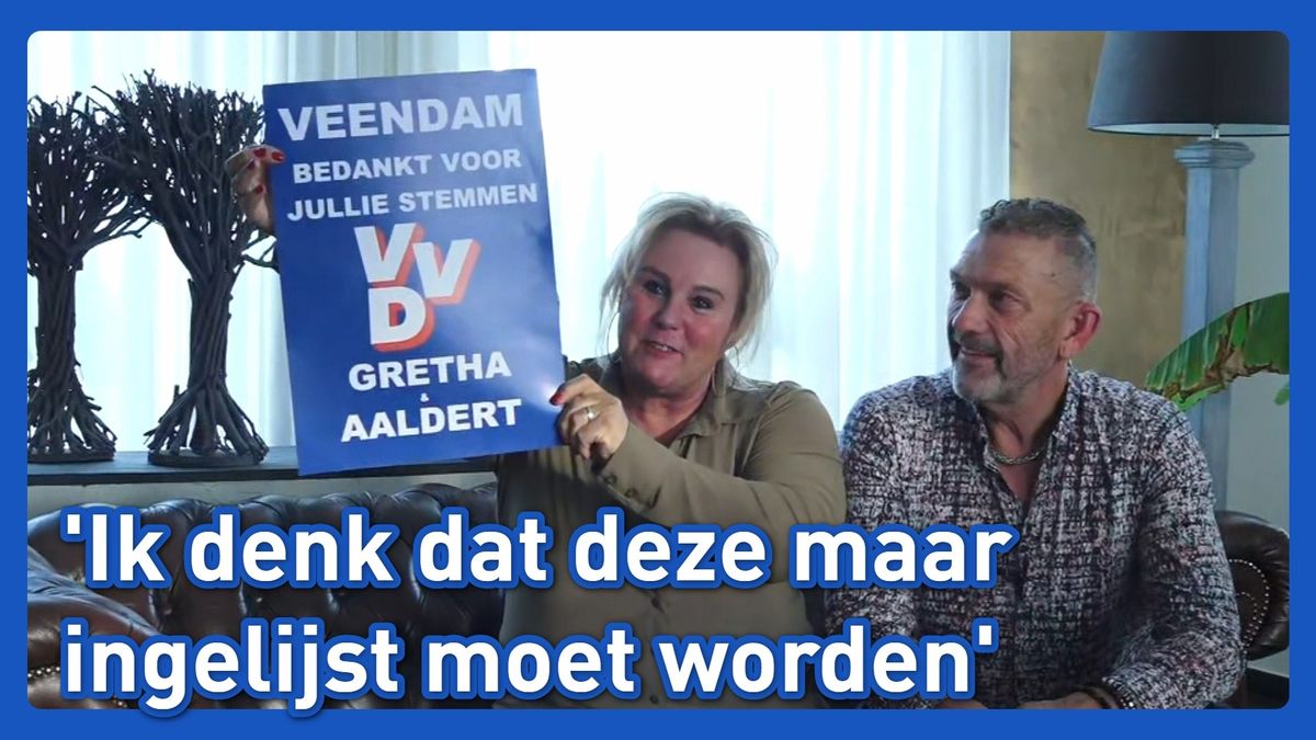 Het bekendste bord van Veendam