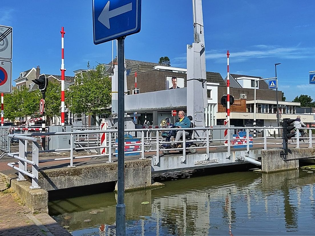 De Lijndraaiersbrug in Maassluis