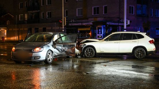 Blikschade bij verkeersongeval