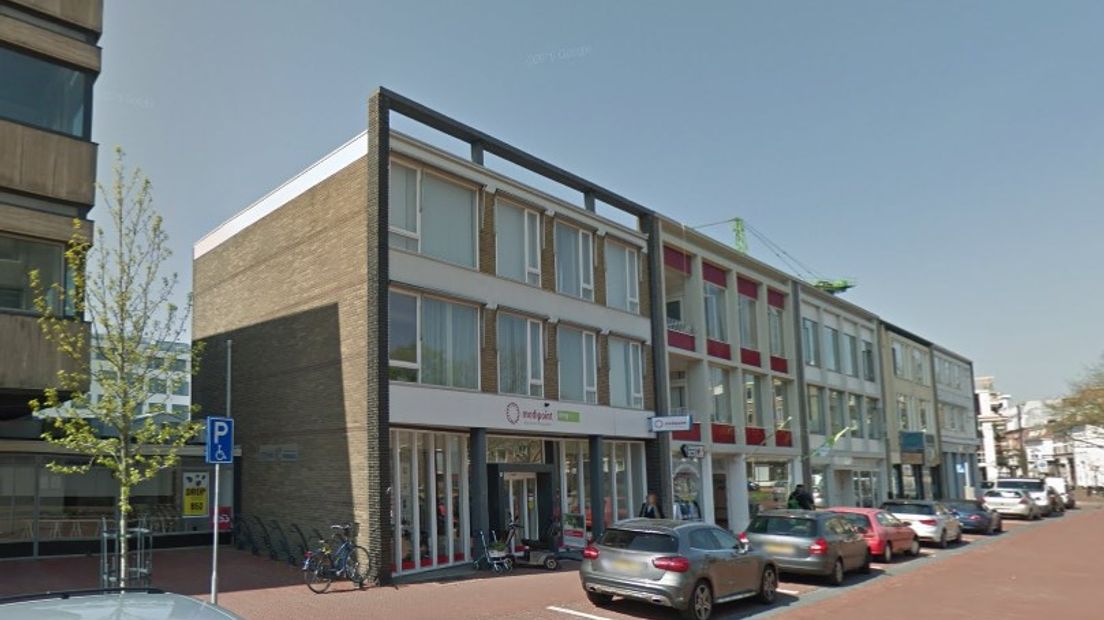 Het pand in de Beekstraat.