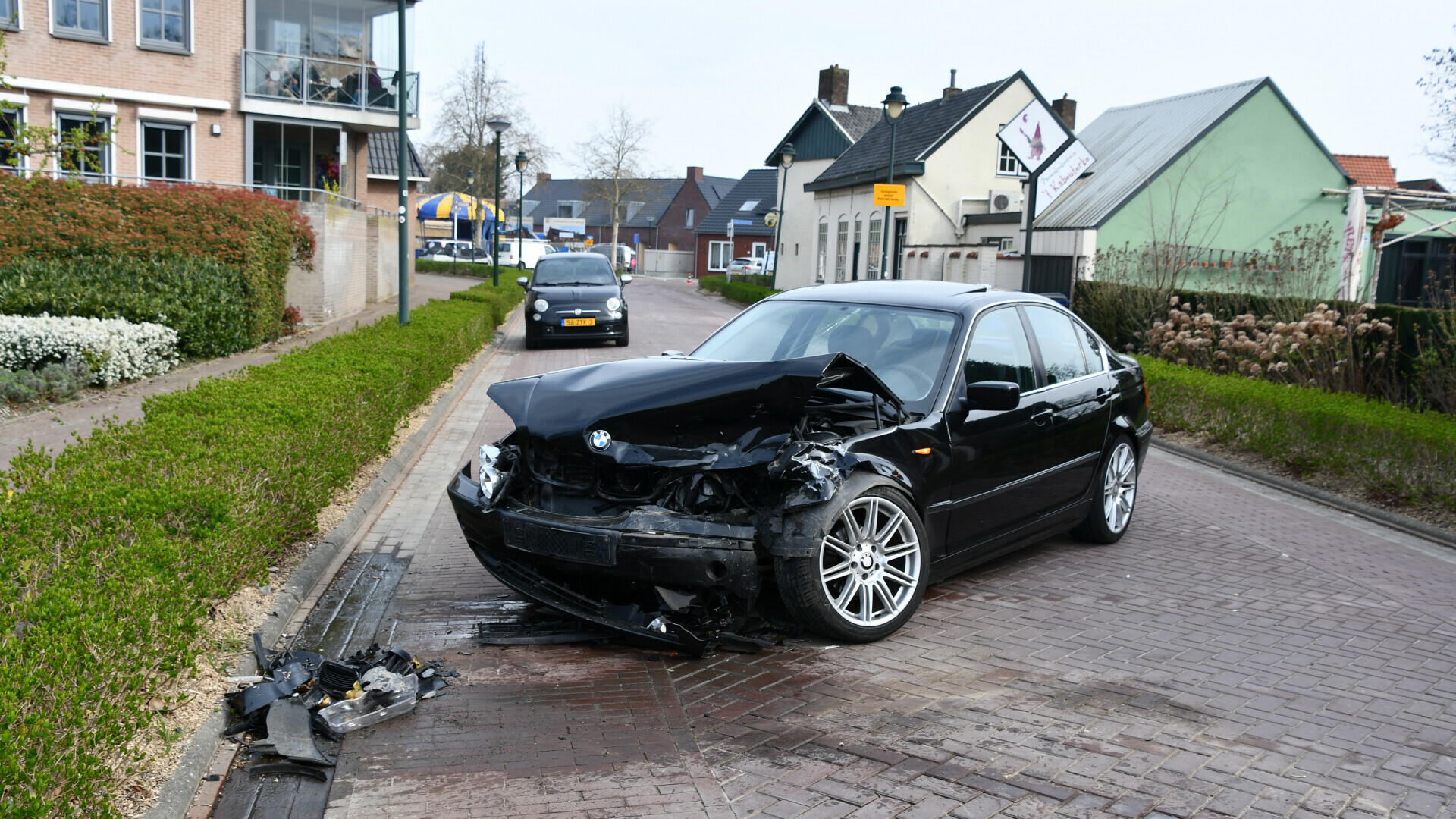Eén gewonde bij botsing Kloosterzande
