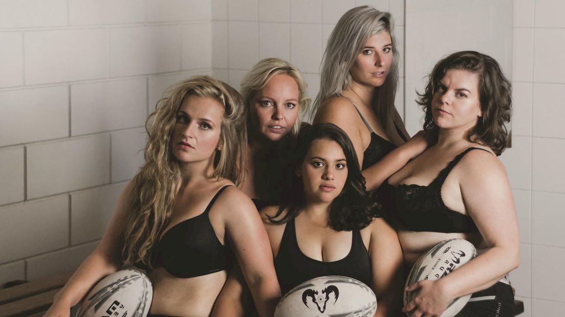 De rugbydames uit Deventer