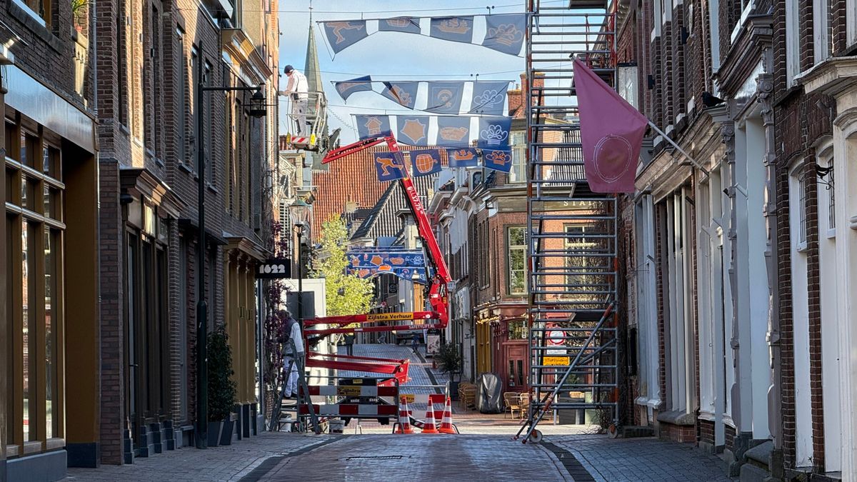 Overal actie in Dokkum: stad moet er perfect uitzien bij koninklijk bezoek