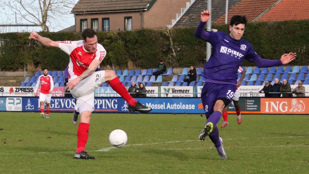 GOES heeft even hoop op punt tegen Zwaluwen, maar komt afmakers tekort