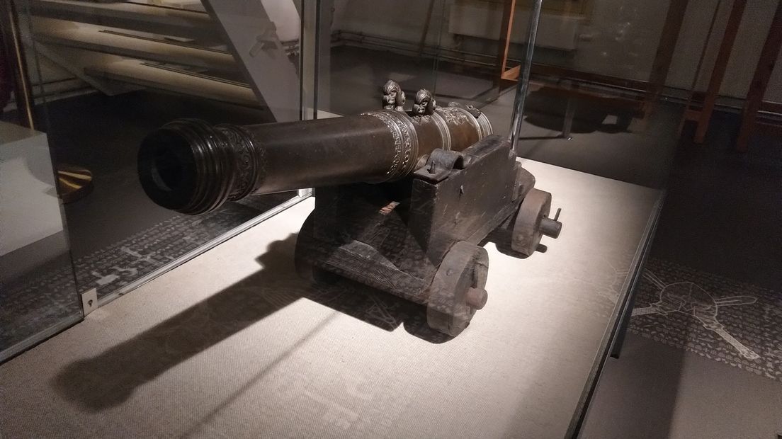 Het kanonnetje uit 1649 (Rechten: RTV Drenthe/Erwin Kikkers)
