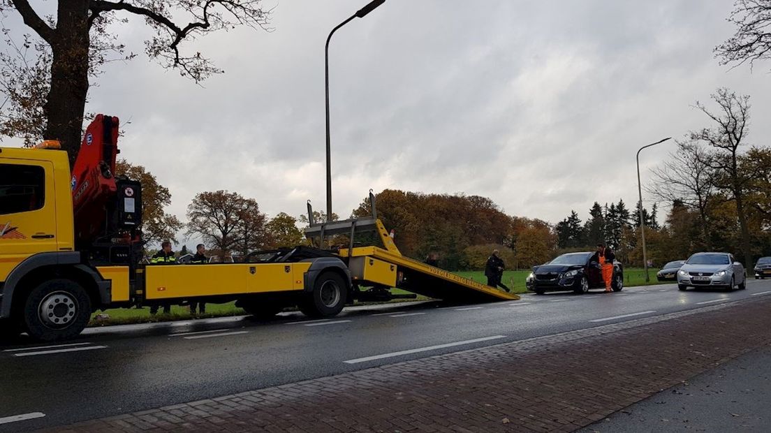 Aanrijding op Oldenzaalsestraat in Enschede