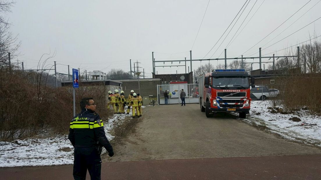 Brand in schakelstation Almelo