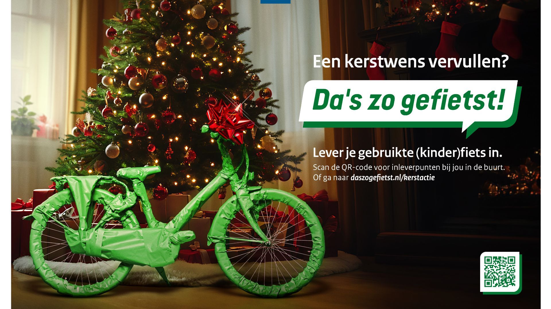 Kinderfietsplan en kerstactie bij Benefiets.