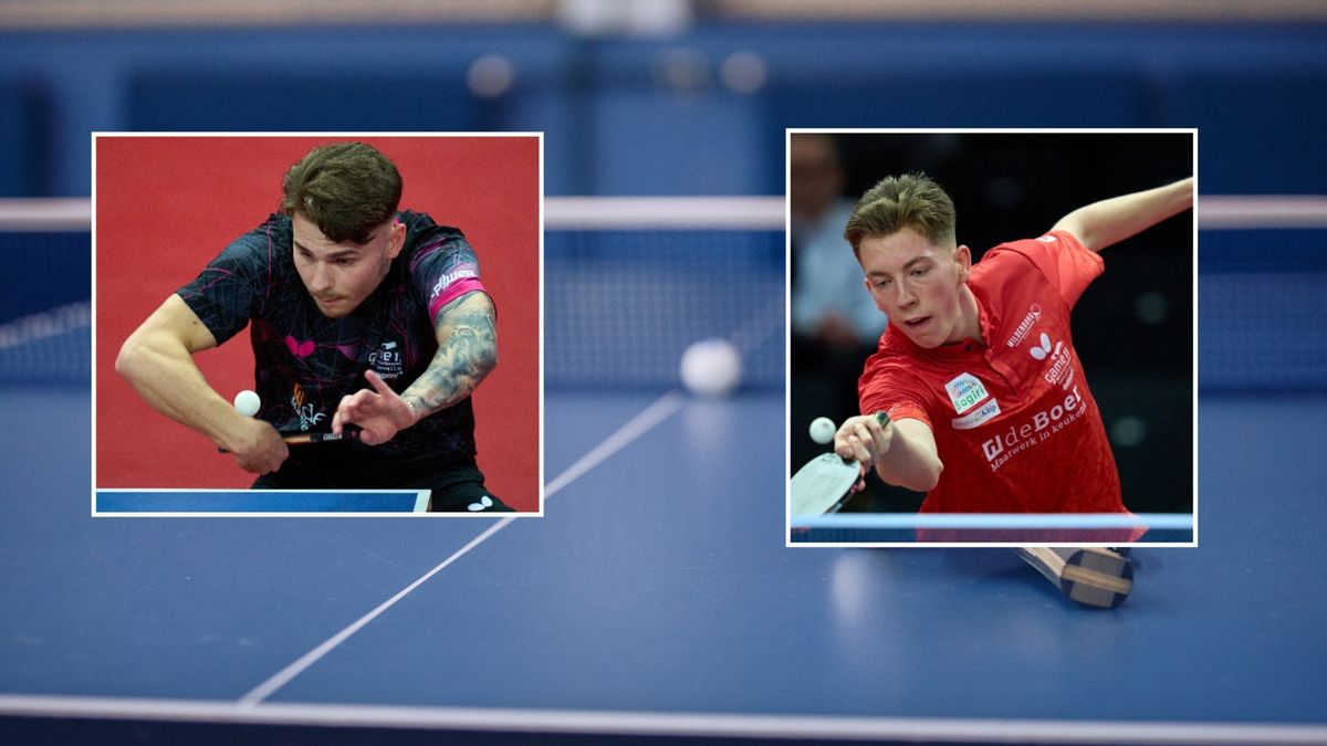 Limburgs duo pakt dubbelspeltitel bij NK Tafeltennis