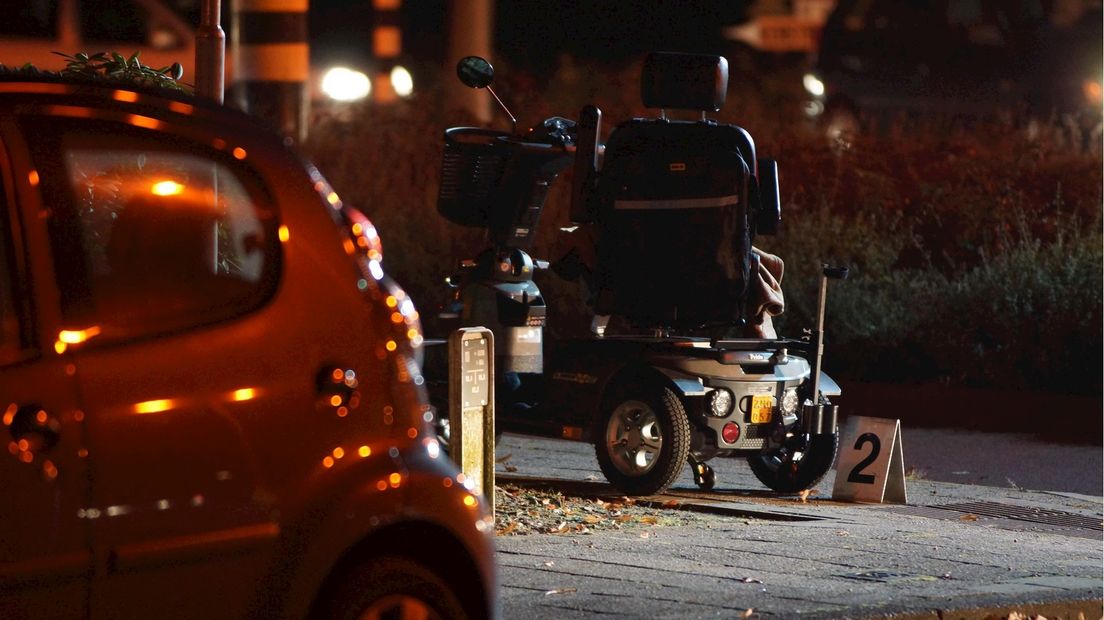 Scootmobiel aangereden in Haaksbergen