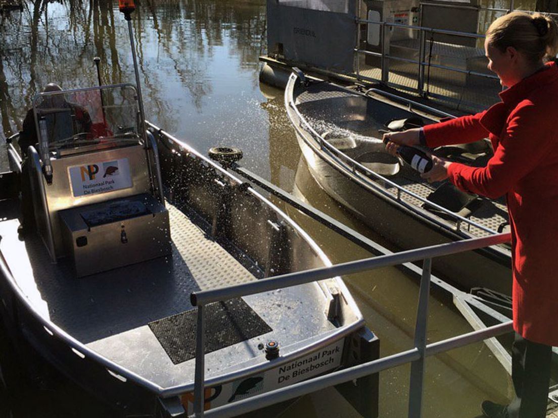 Biesbosch heeft nieuwe patrouilleboot