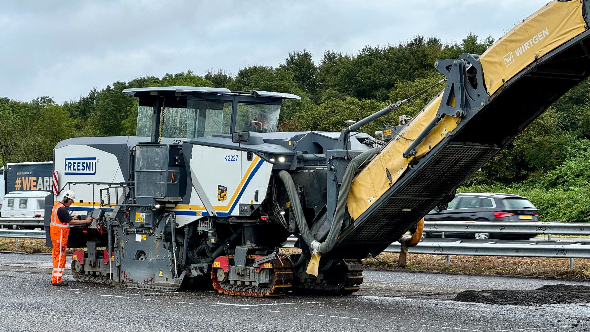 Gaten in A2 bij Everdingen gerepareerd