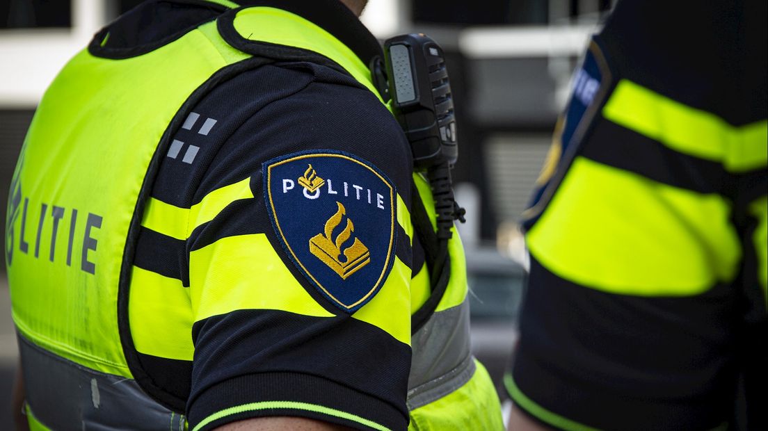 Politie kleding en logo