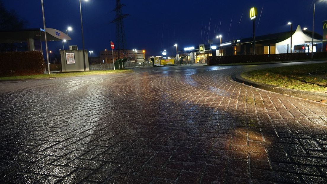 Ook in Hardenberg spekgladde wegen