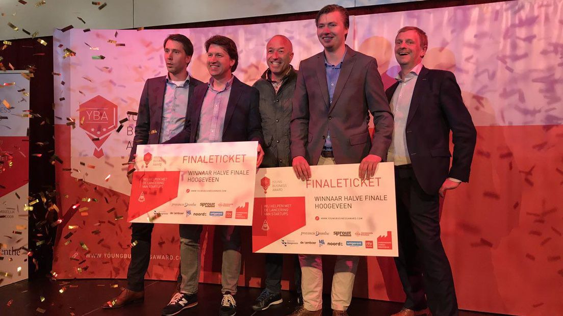De winnaars van de tweede halve finale (Rechten: Edwin van Stenis/RTV Drenthe)