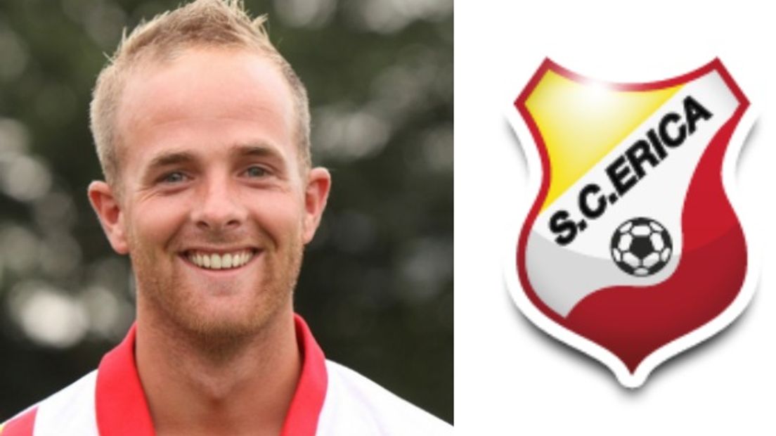 Robert Torenbosch scoorde vier keer voor SC Erica
