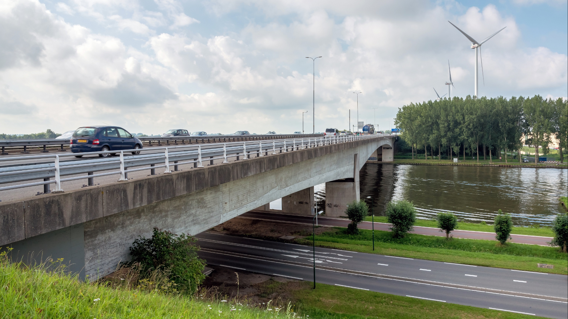 Houtensebrug A27 blijft zoals hij is, verbreding geschrapt