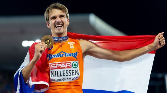 Stefan Nillessen stunt met goud op 1500 meter op EK atletiek