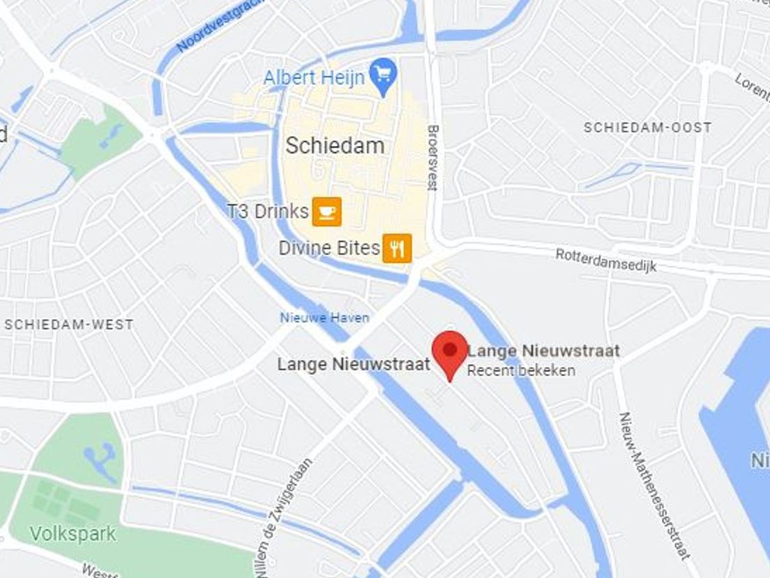 Lange Nieuwstraat in Schiedam