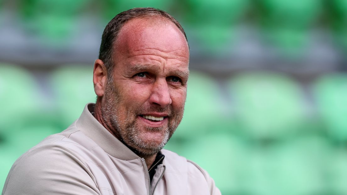 FC Groningen-trainer Dick Lukkien