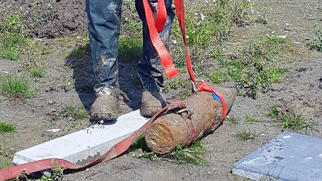 Brisantgranaat gevonden bij Breskens