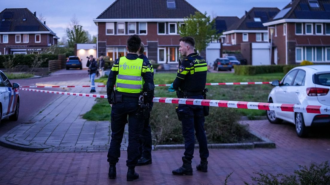 Politie op het plaats delict