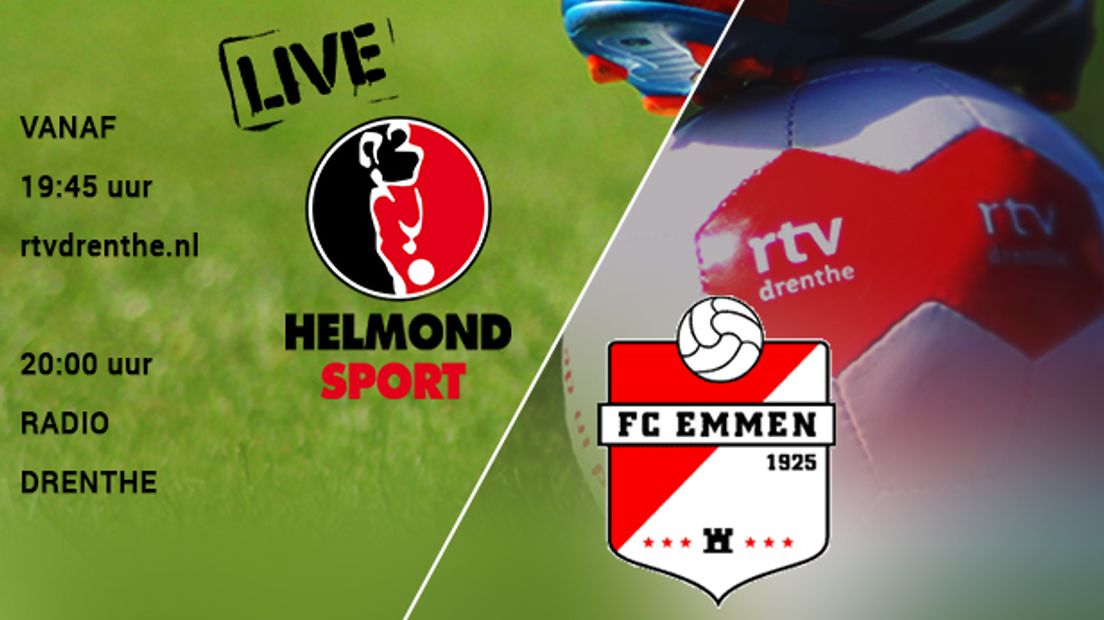 FC Emmen speelt vanavond tegen Helmond Sport