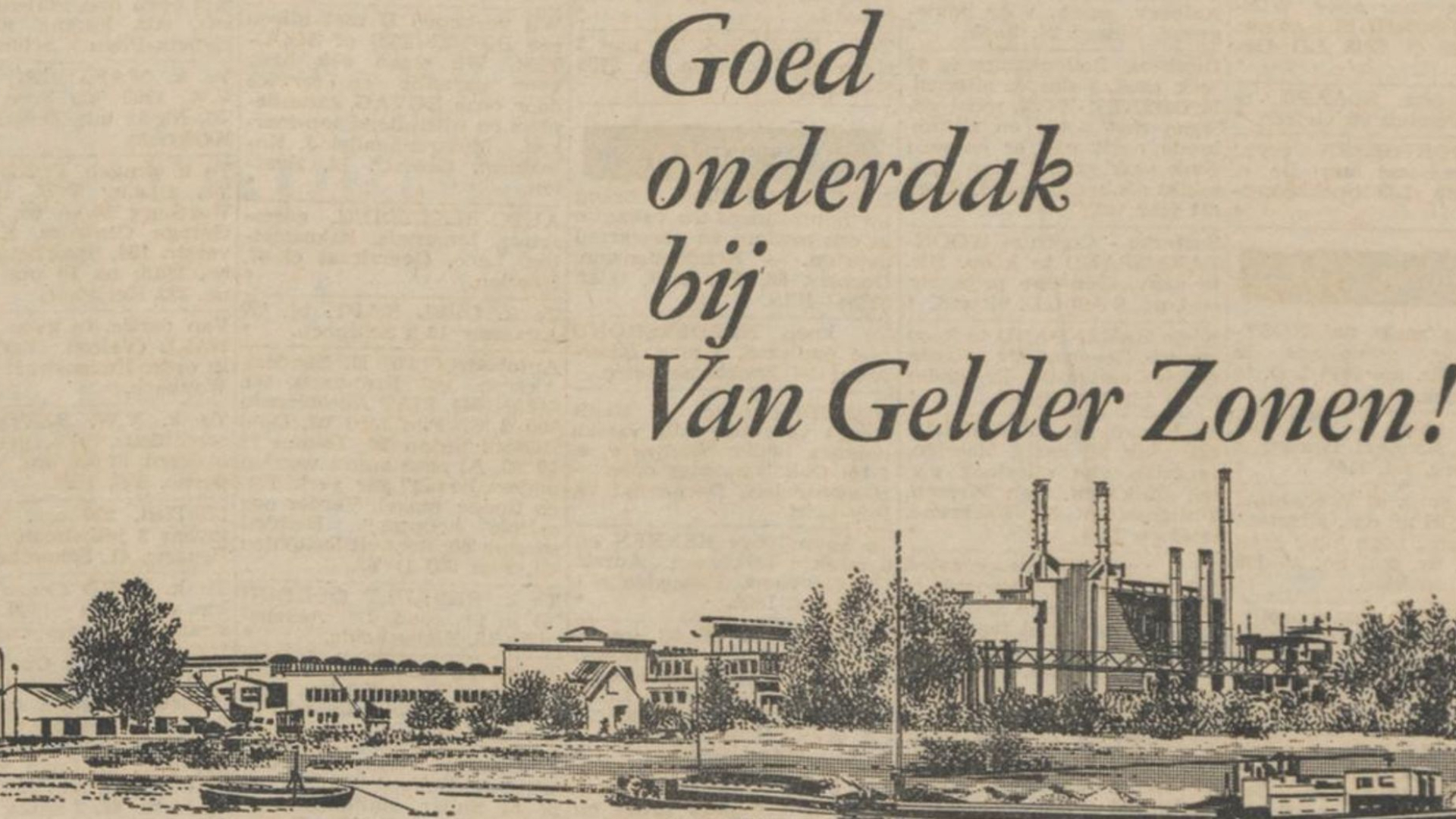 Hoe Heteren twee keer zo groot werd door de papierfabriek aan de overkant van de rivier