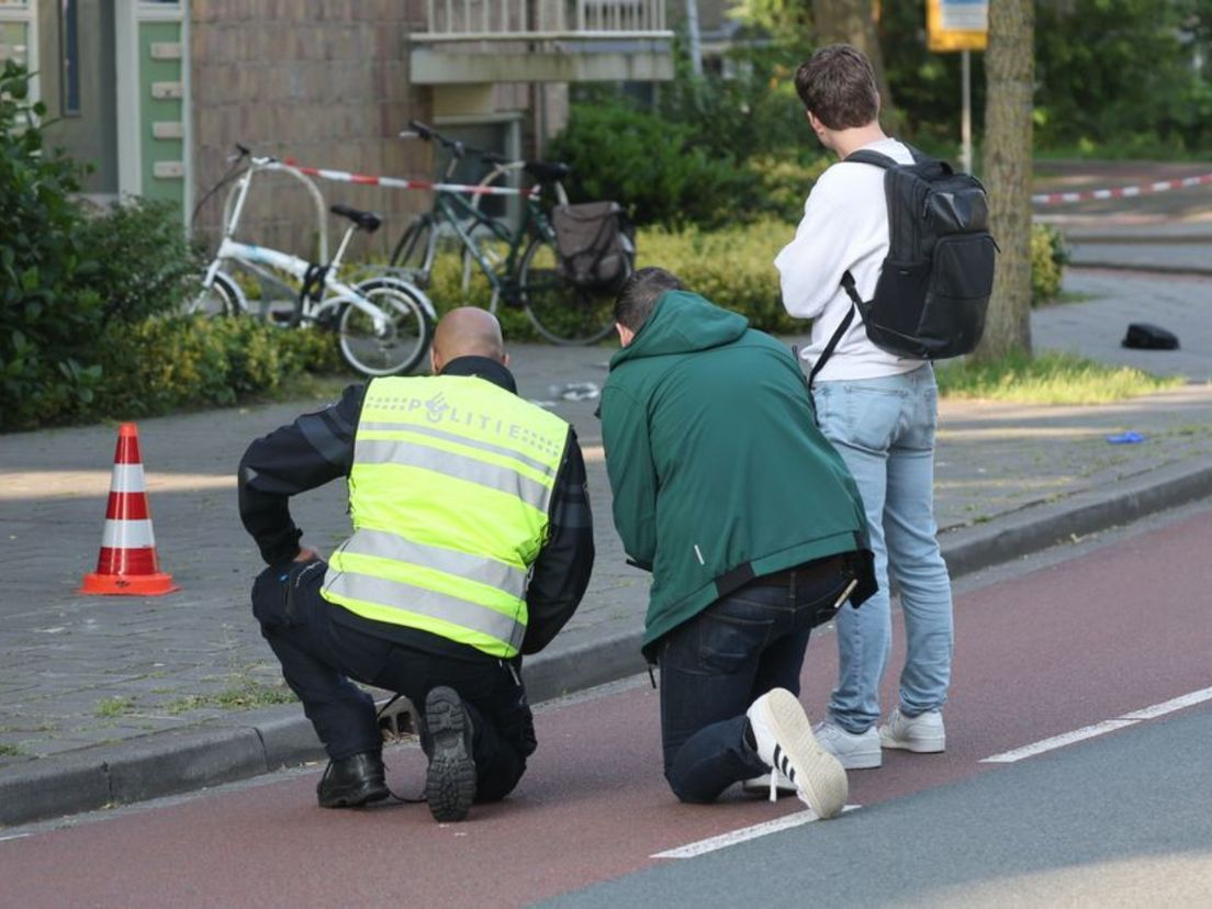 Politie doet na de klap onderzoek naar de toedracht.