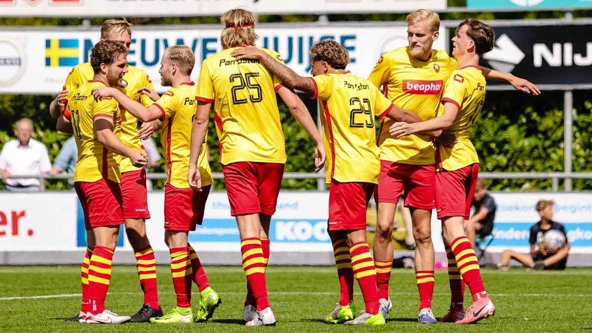 Rohda Raalte gedeeld koploper in Derde Divisie na ruime zege op ADO'20