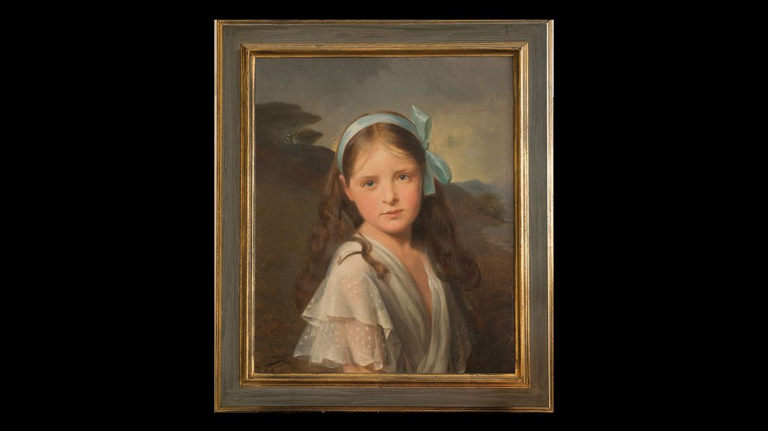 "Dit portret van Elize Dorothea van Tuyll Vredenburch is een van zijn mooiste schilderijen", aldus Theo Kralt.