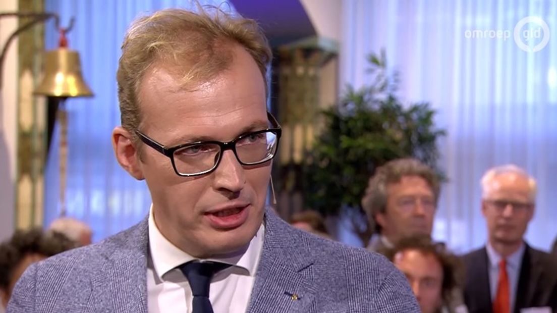 Burgemeester Mark Boumans.