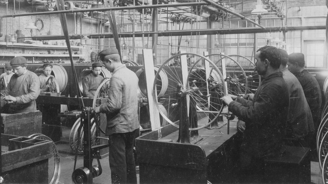 Terug naar 1909: de fabricage van wielen bij Fongers Fietsen