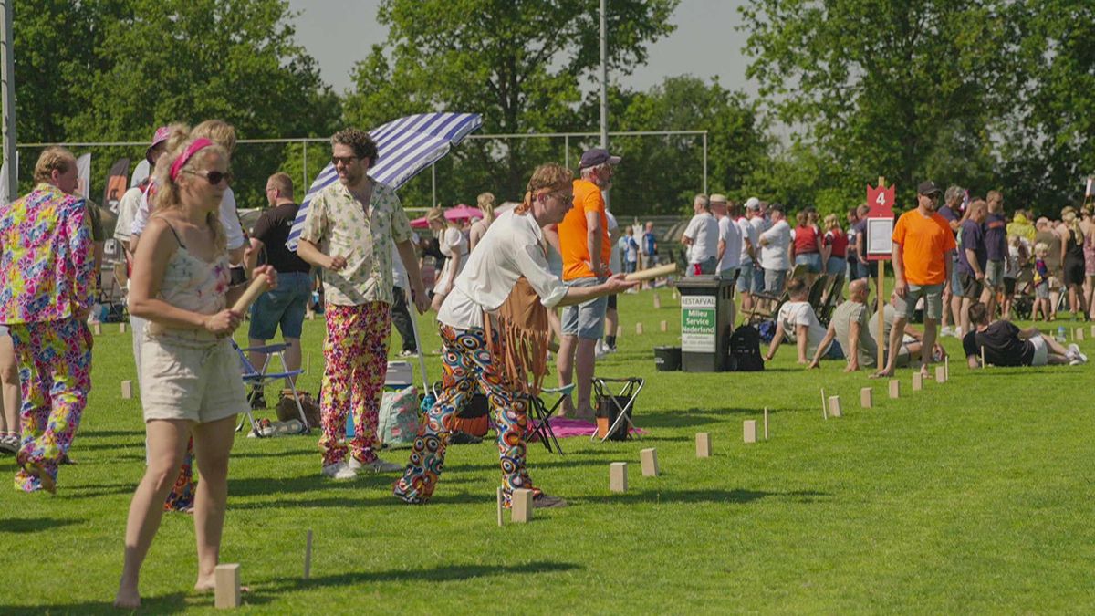 Het NK Kubb in Nijeveen; van campingspel tot prestatiesport