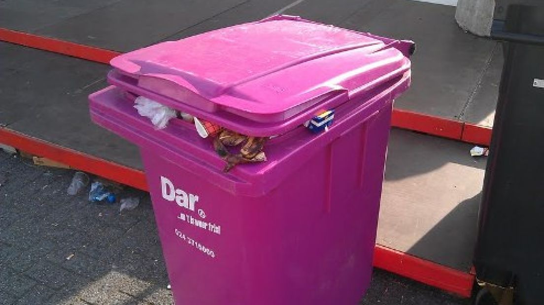 Een meerderheid van de
Nijmeegse gemeenteraad is voor de afschaffing van de afvalstoffenheffing voor
huurders.