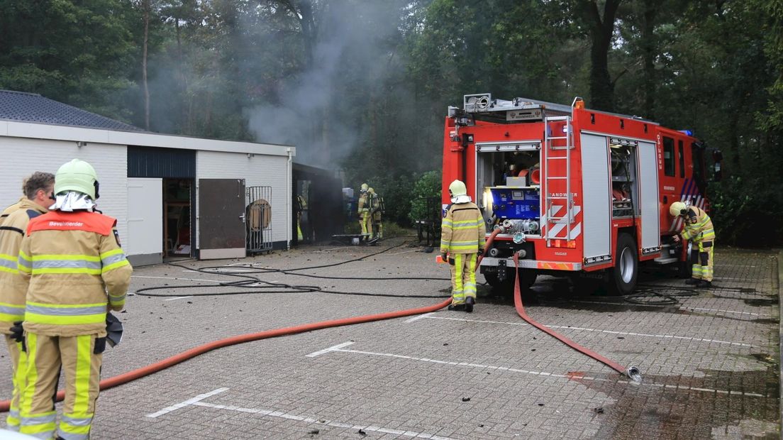 De schuur kan als verloren worden beschouwd
