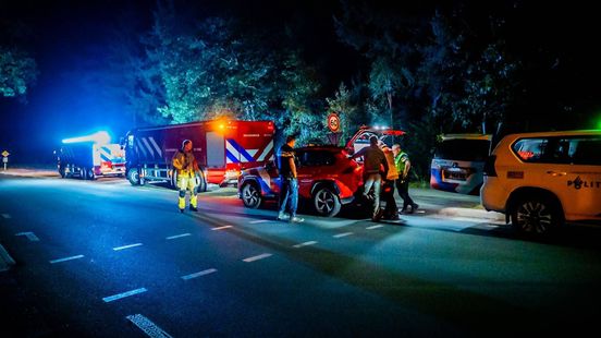 Zeer grote brand op de Hoge Veluwe: 100 vierkante meter verbrand