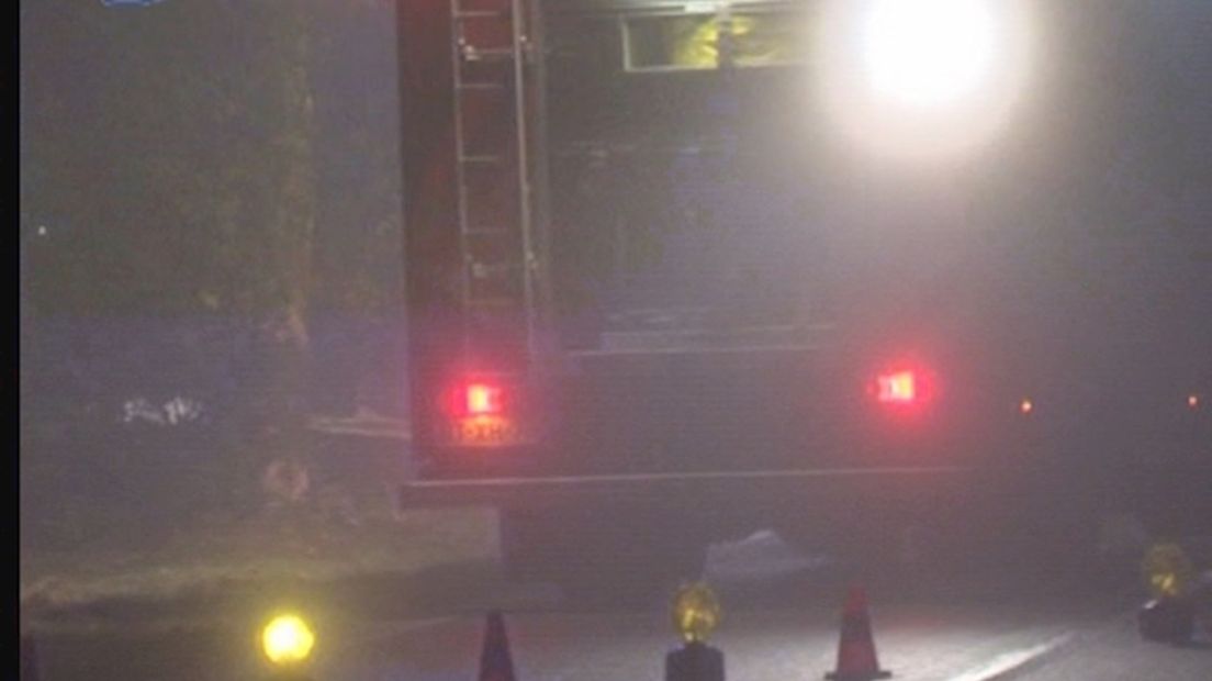 ongeluk door mist Bergentheim